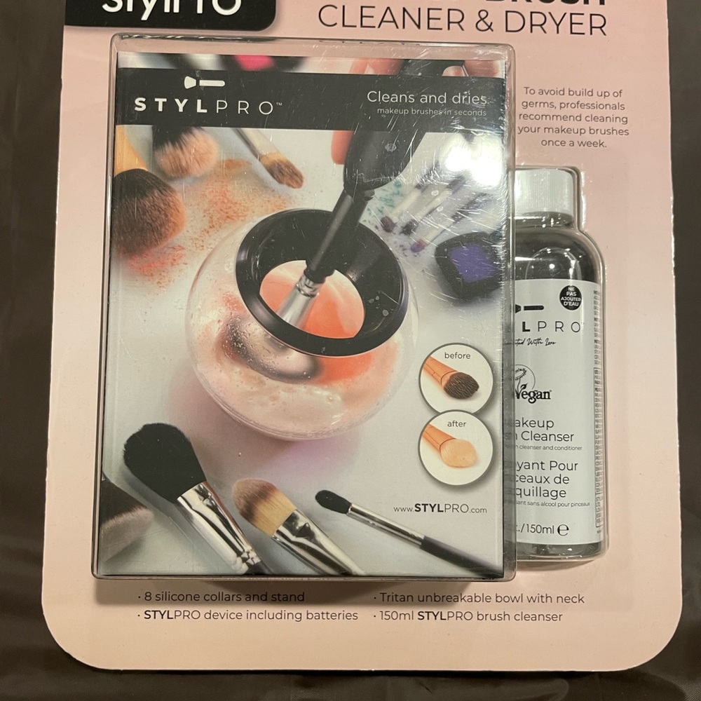 STYLPRO Makeup Brush Cleaner and Dryer Set